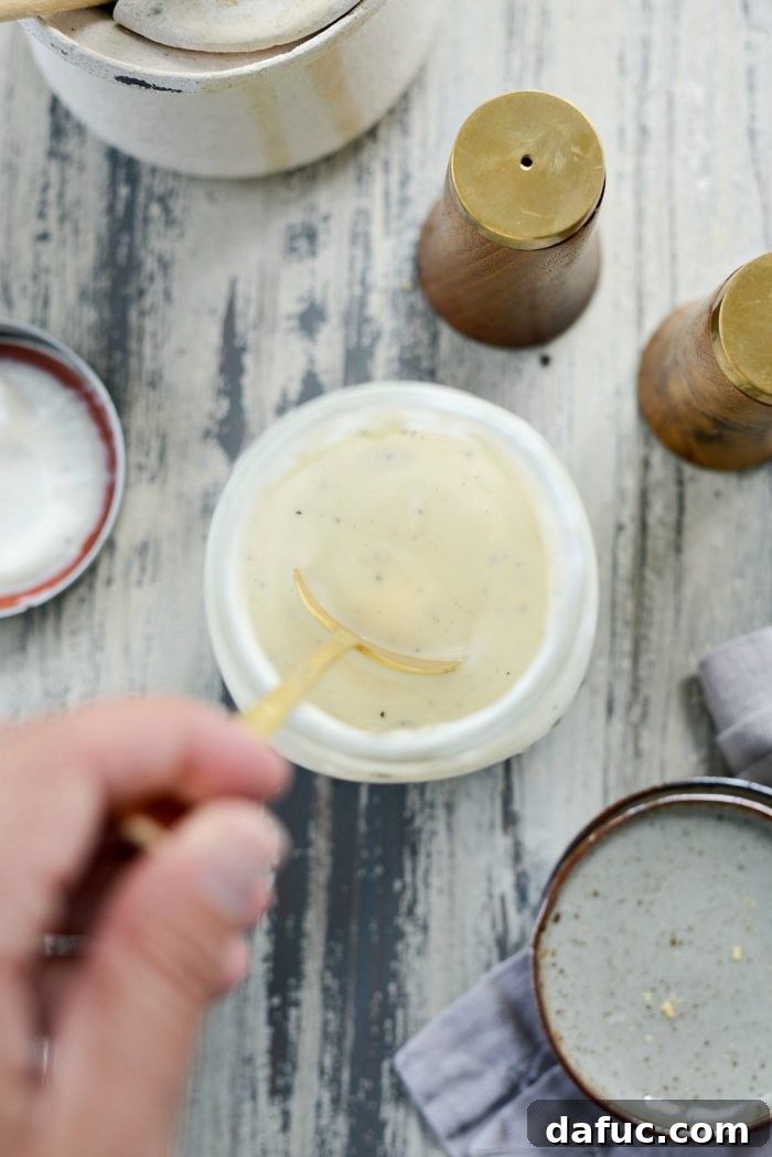 Zesty Greek Yogurt Coleslaw Dressing 7 Freshly prepared coleslaw with homemade Greek Yogurt Dressing, ready to enjoy