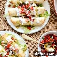 Air Fryer Salsa Chicken Taquitos
