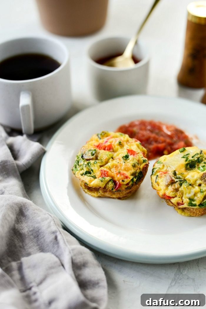 Delicious Sausage Potato Mini Frittatas, perfect for a quick and healthy breakfast