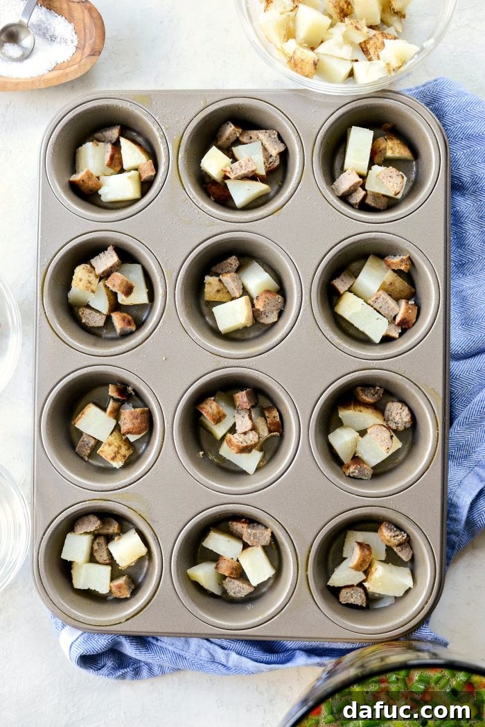 Prepared egg mixture with vegetables and cheese