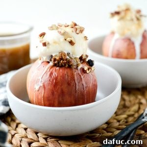 Baked Cinnamon Apples - a delicious fall dessert