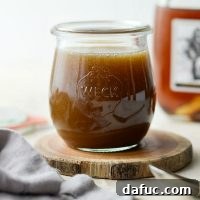 Delicious Homemade Butter Rum Sauce, perfect for enhancing desserts. Recipe details and serving suggestions included.