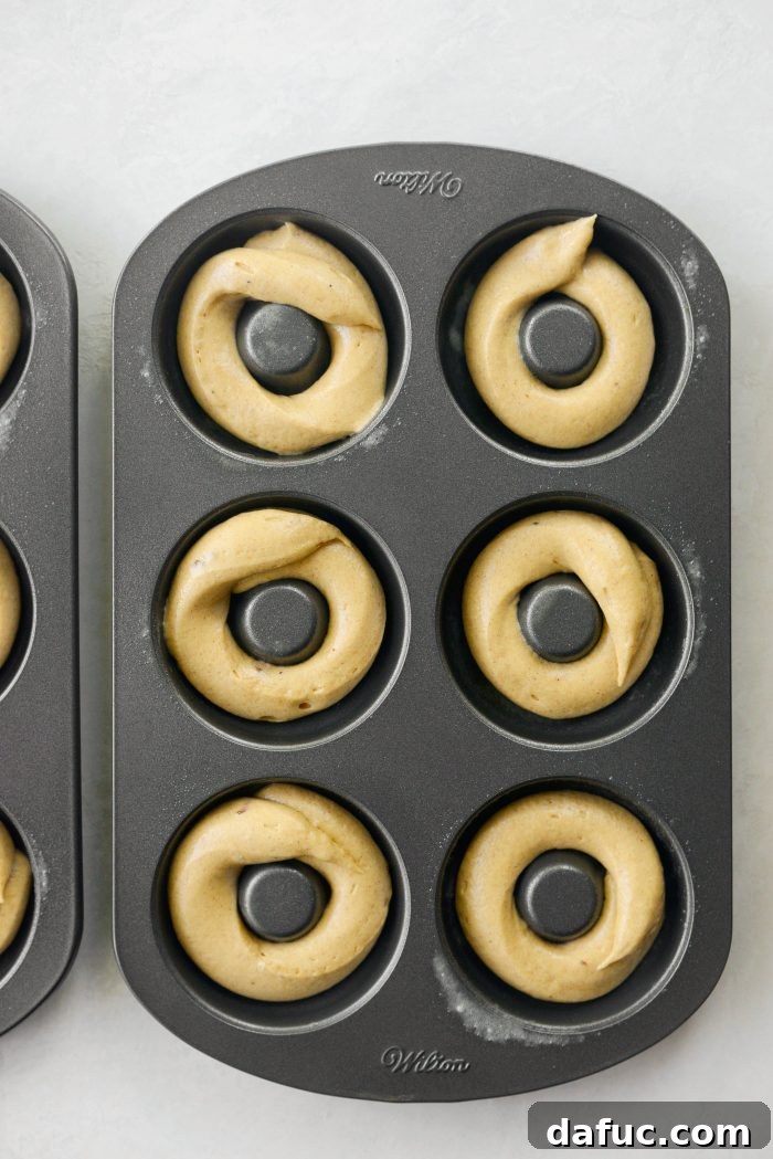 Harvest Apple Doughnut Delight 16 divide dough among pans