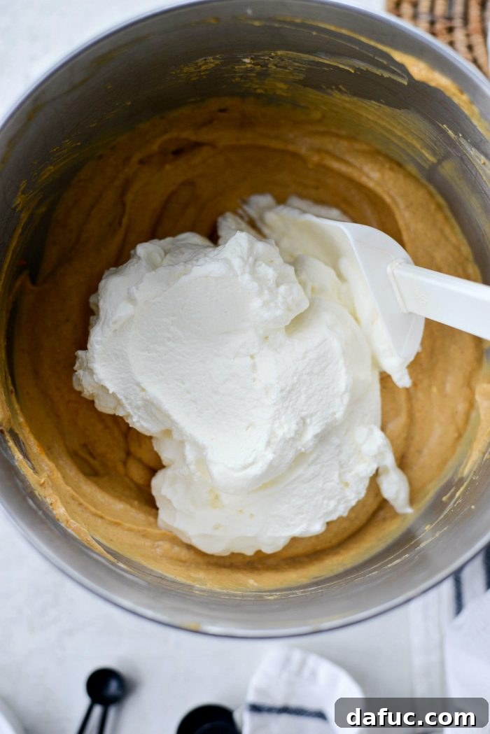 Dreamy No-Bake Pumpkin Cheesecake with a Gingersnap Crunch 13 Heavy Whipping Cream Beaten to Stiff Peaks