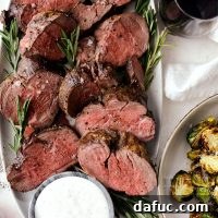 Peppercorn Crusted Beef Tenderloin 19 Black Pepper Crusted Beef Tenderloin, a perfect holiday and Christmas recipe, homemade and roasted.