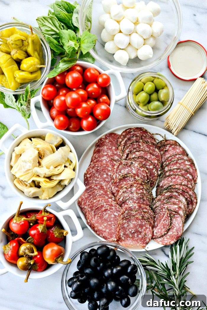 Festive Antipasto Centerpiece 3 Key Ingredients for a Delicious Antipasto Wreath