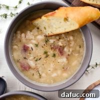 White Bean and Ham Soup