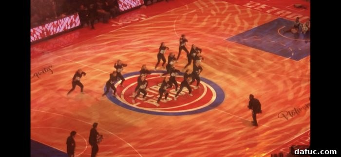 2019 Rewind 12 Malloree with her dance team, celebrating a victory at the Piston's Classic competition
