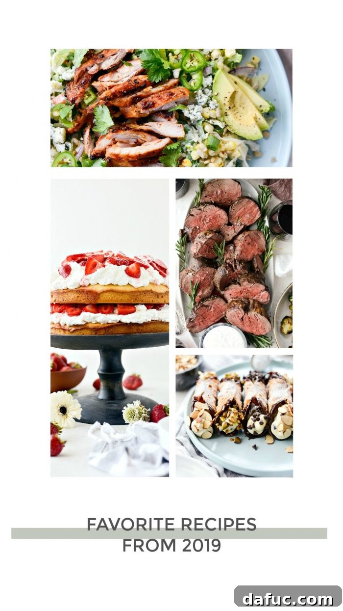 2019 Rewind 4 Behind the scenes shot of a food blog photoshoot, showcasing styling and camera equipment