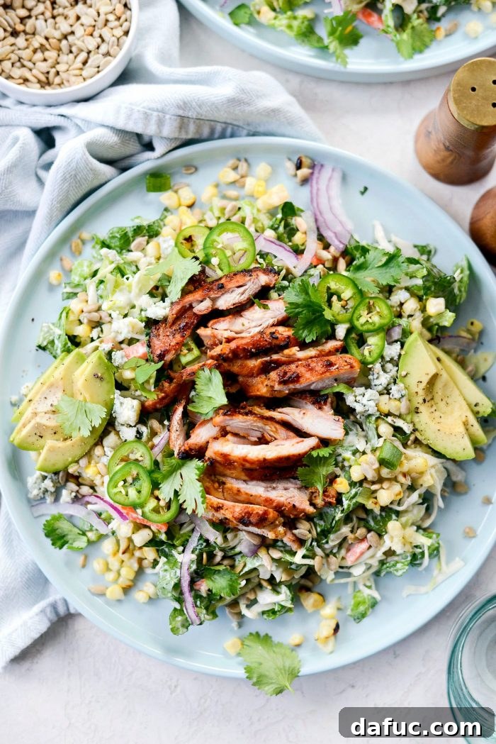 2019 Rewind 7 Vibrant Summer Coleslaw Chicken Salad, a healthy and customizable meal from Simply Scratch