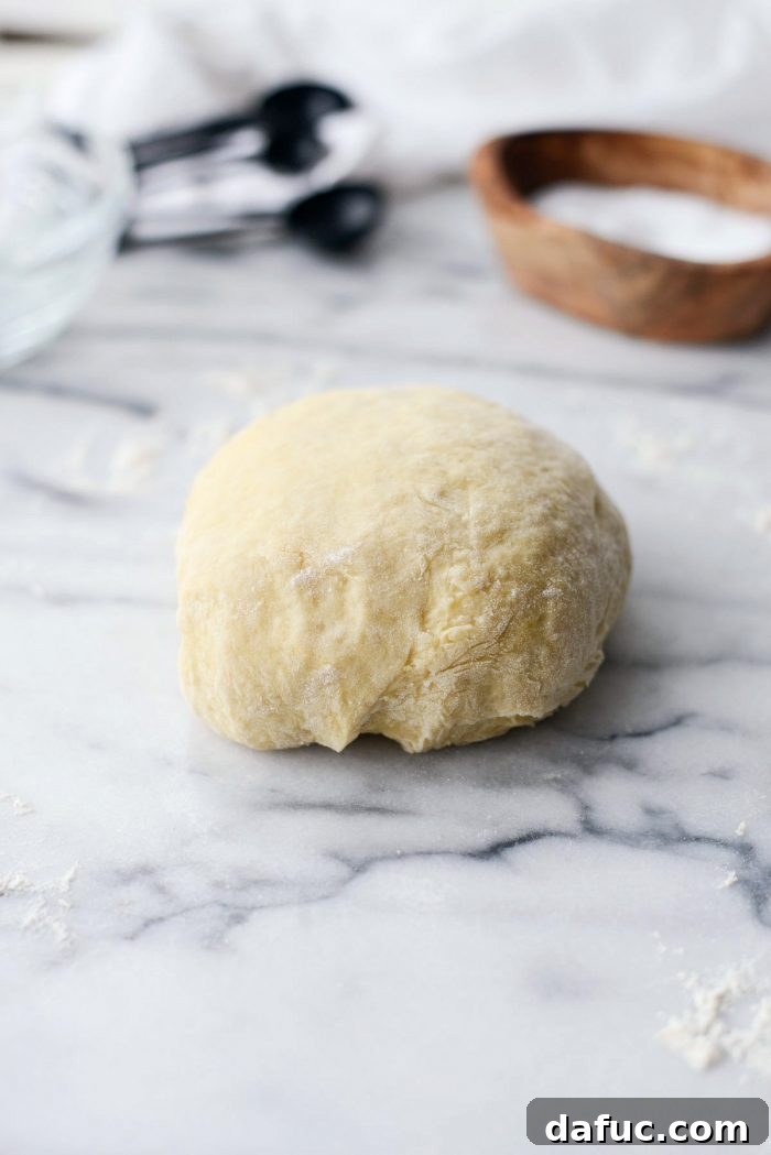 Air-Fried Glazed Doughnut Delight 11 Kneading doughnut dough