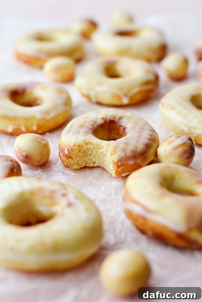 Air-Fried Glazed Doughnut Delight 3 Air Fryer Glazed Doughnuts l SimplyScratch.com #airfryer #airfried #doughnuts #homemade #fromscratch