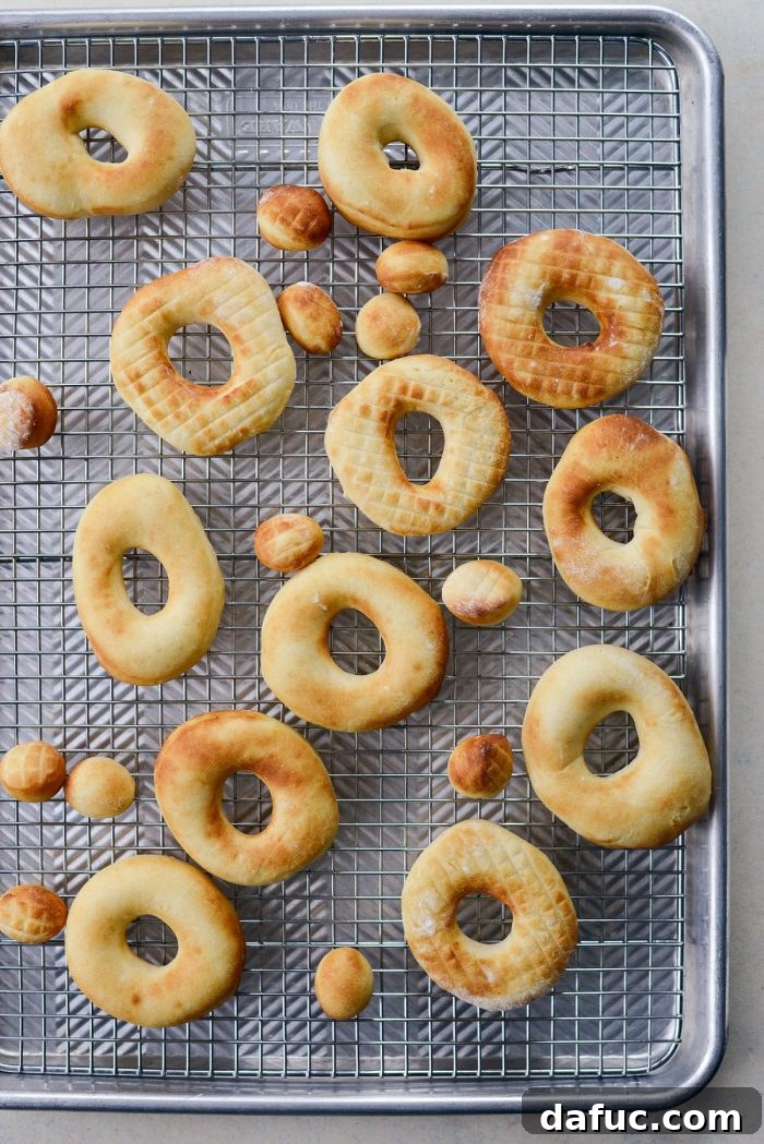 Air-Fried Glazed Doughnut Delight 21 Cooling rack for doughnuts