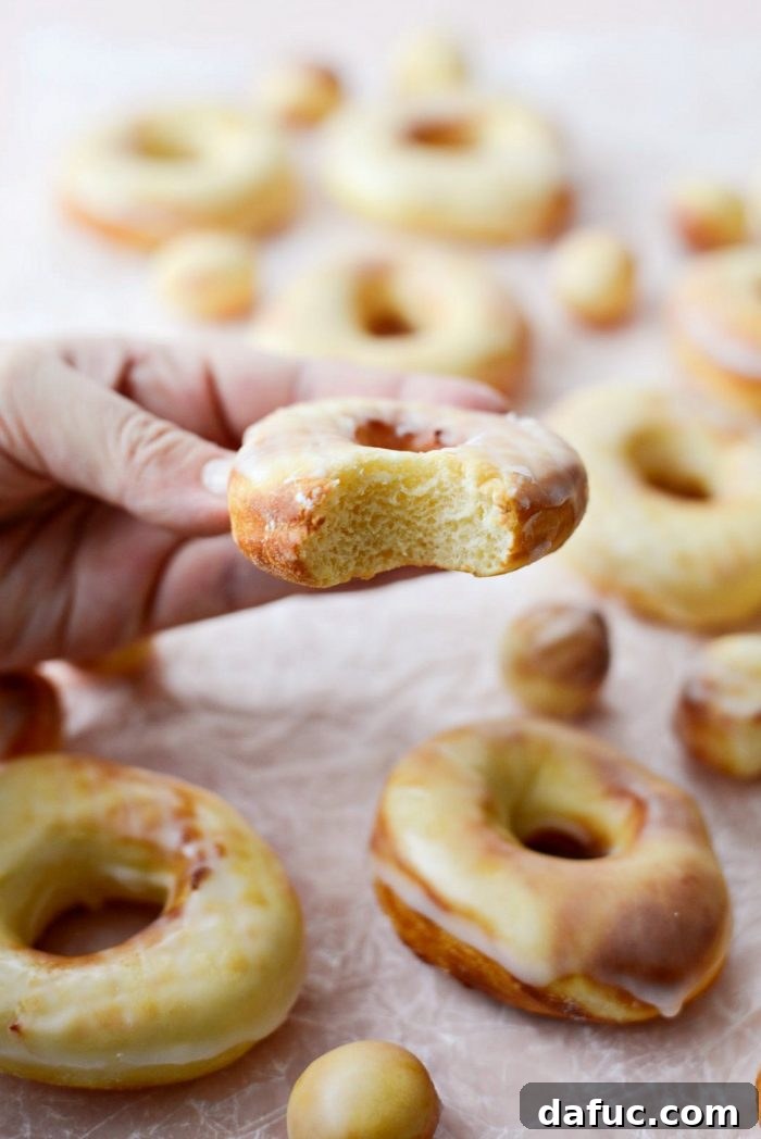 Air-Fried Glazed Doughnut Delight 29 Air Fryer Glazed Doughnuts l SimplyScratch.com #airfryer #airfried #doughnuts #homemade #fromscratch