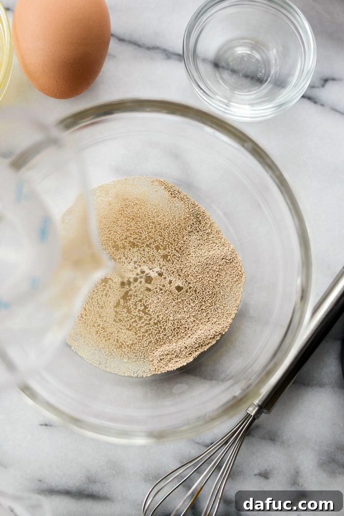Air-Fried Glazed Doughnut Delight 6 Mixing dry ingredients for doughnuts