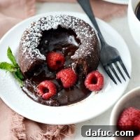 Molten Chocolate Lava Cakes For Two