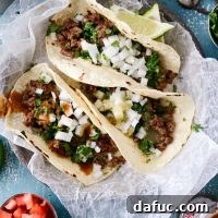 Easy Beef Street Tacos, a delicious and quick recipe from SimplyScratch.com