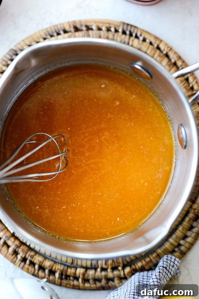 Ingredients for Hot Honey Butter sauce
