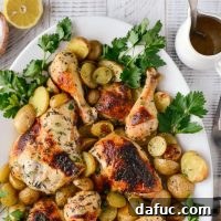 Buttermilk Roasted Chicken Dinner