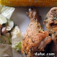 Parmesan Garlic Chicken Drumsticks