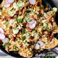 Golden Lava Chicken Nachos 15 Jacuzzi Chicken Nachos: An ultimate Cinco de Mayo dish or easy dinner idea.