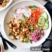 Ponzu Chicken Rice Bowls