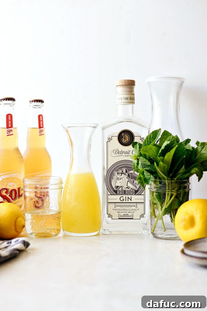 shandy ingredients