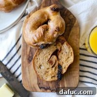 Air Fryer Cinnamon Raisin Bagels