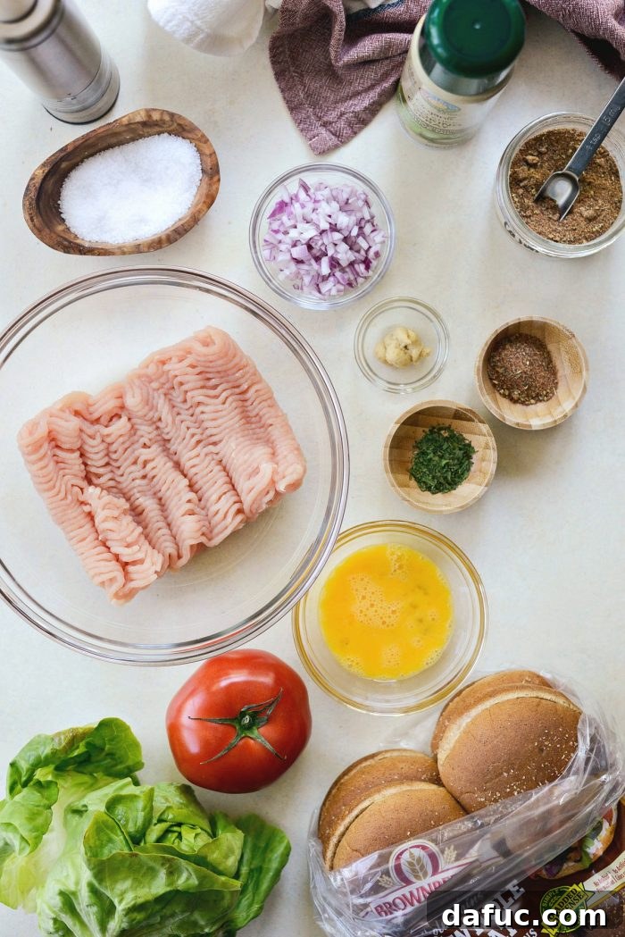 Effortless Weeknight Turkey Burgers 3 Ingredients for easy turkey burgers