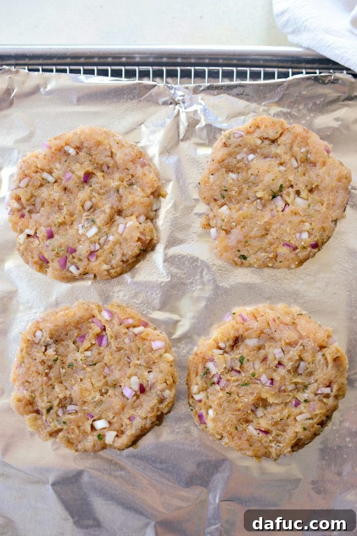 Effortless Weeknight Turkey Burgers 7 Preparing the broiler pan