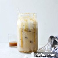 Velvet Caramel Vanilla Chill 19 Iced Caramel Vanilla Latte finished drink