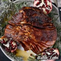 Jeweled Pomegranate Bourbon Glazed Ham 22 Pomegranate Bourbon Glazed Ham thumbnail image