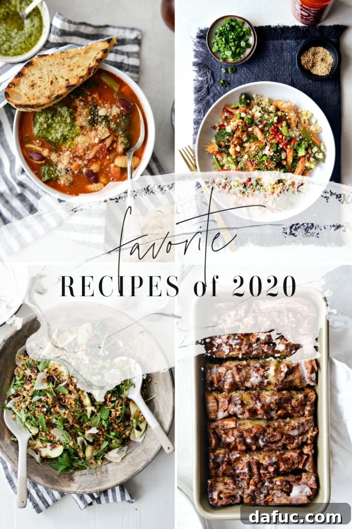 2020: Simply Scratch Culinary Achievements - New Recipes and Photography