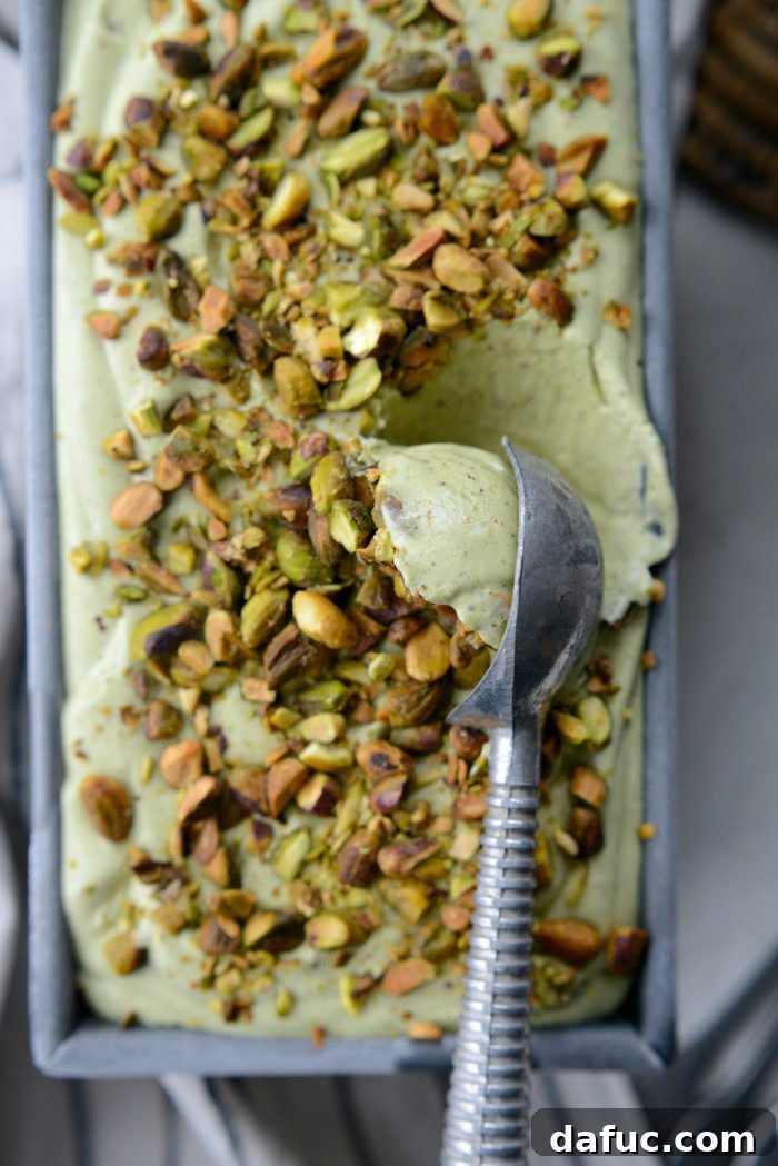 No-Churn Pistachio Ice Cream - Creamy Homemade Dessert