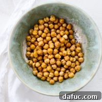 Crispy Air Fryer Chickpeas recipe image