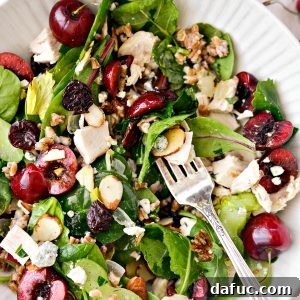 Cherry Winter Wheat Berry Salad