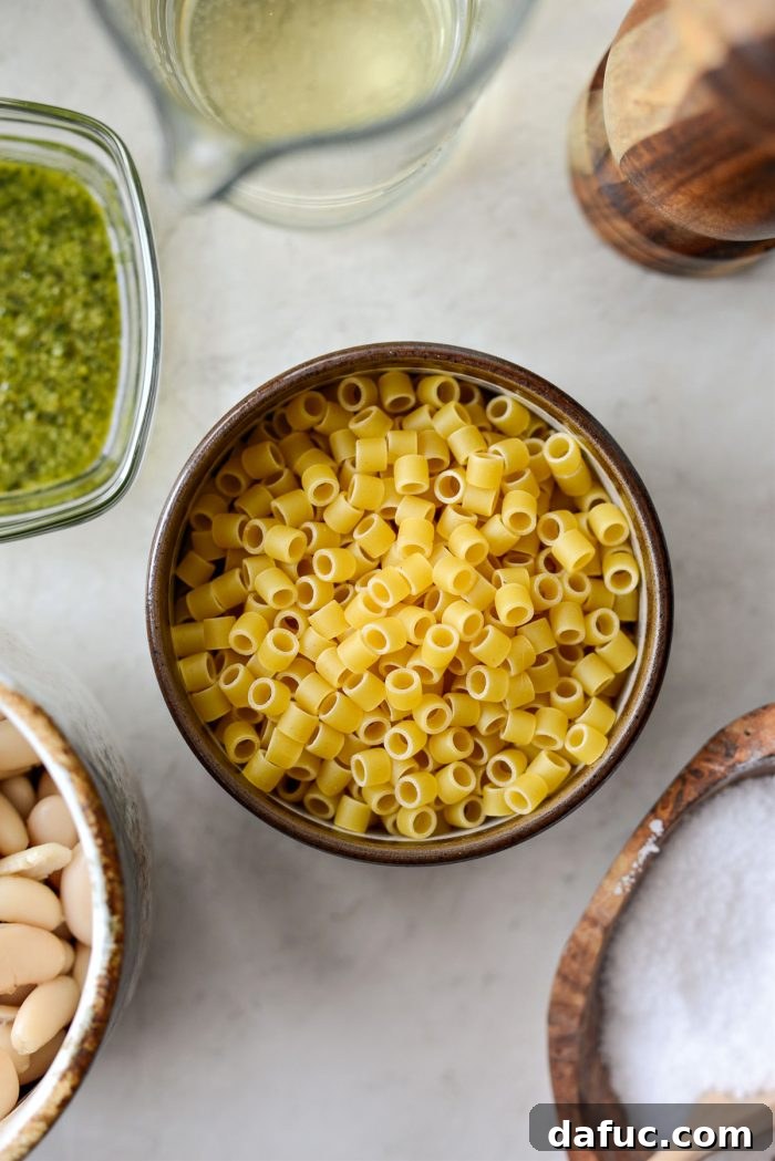 Ina Garten's Cozy Winter Minestrone 12 Ditalini pasta