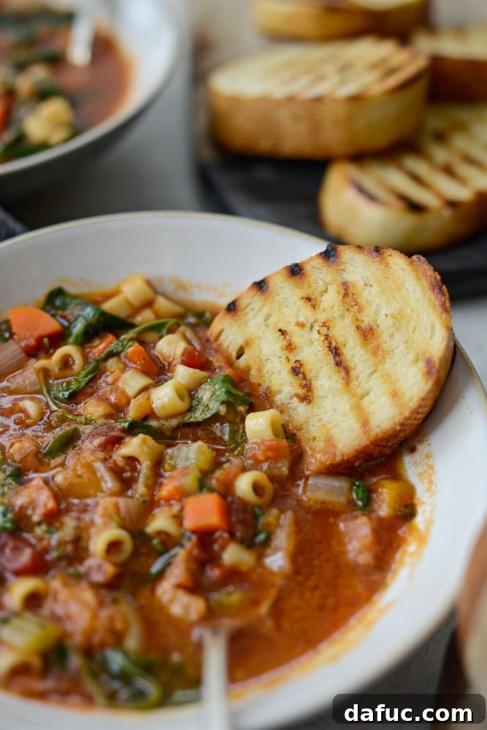 Ina Garten's Cozy Winter Minestrone 24 A final photo of Ina Garten's Winter Minestrone