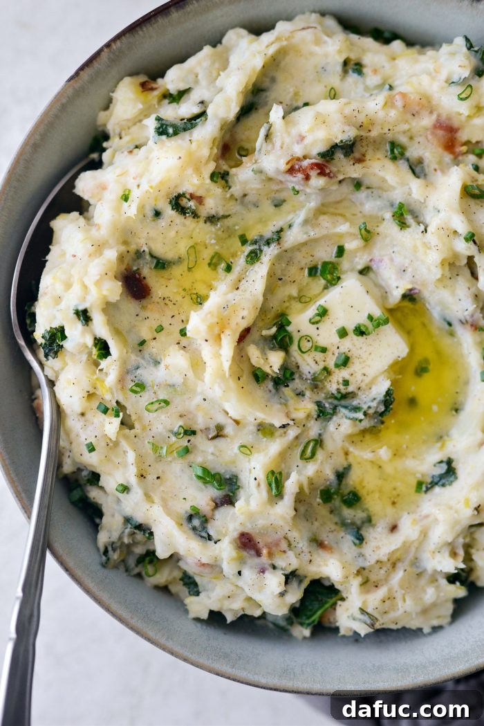 Colcannon Irish Comfort Mash 2 Colcannon (Irish Mashed Potatoes)