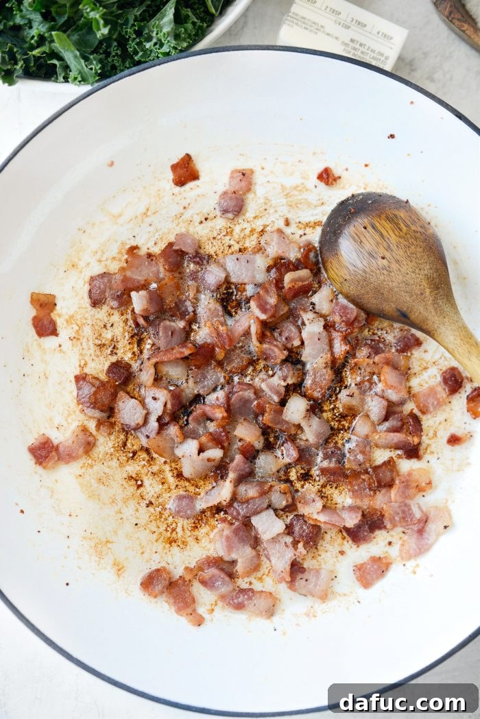 Colcannon Irish Comfort Mash 13 cooked bacon
