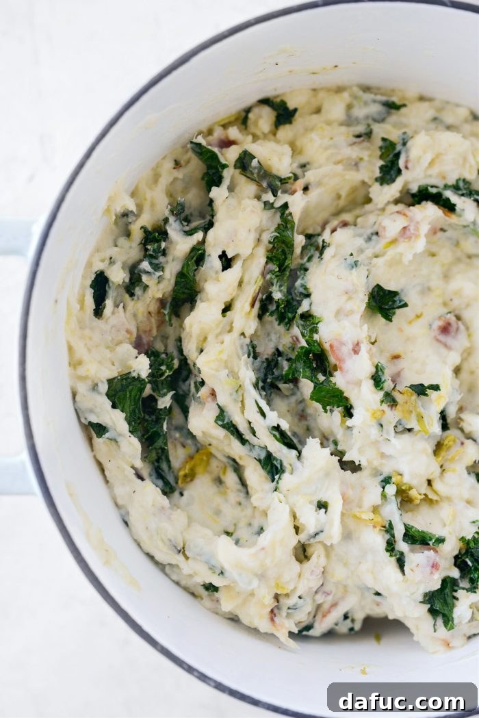 Colcannon Irish Comfort Mash 23 stir to combine