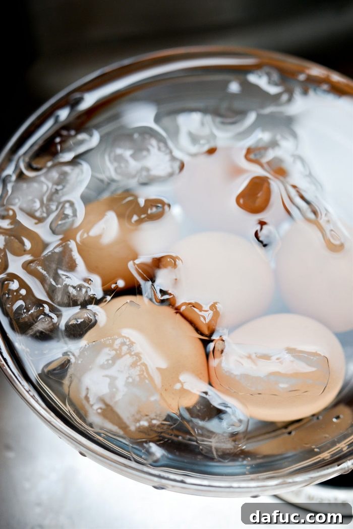 after 12 minutes submerge in ice water