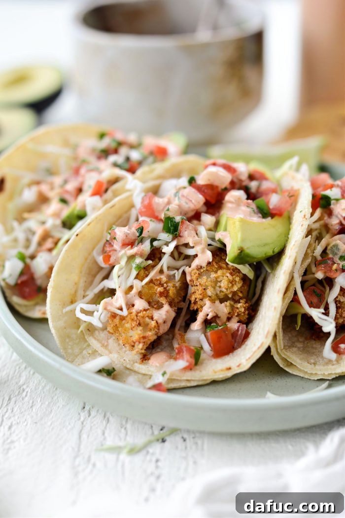 Crispy Air-Fried Baja Fish Tacos 23 Air Fryer Baja Fish Tacos
