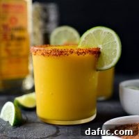 Smoked Mango Swirl 20 Mango Mezcal Margarita Slush