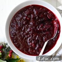 Homemade Cranberry Sauce