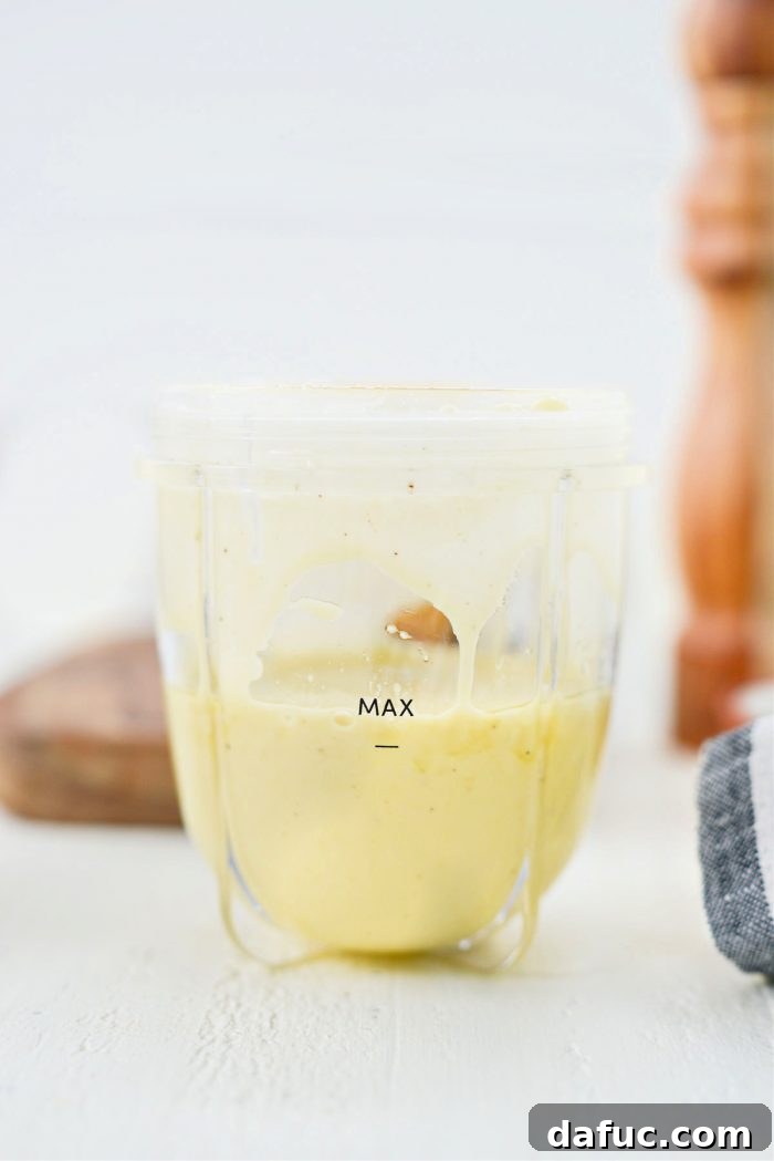 blended vinaigrette