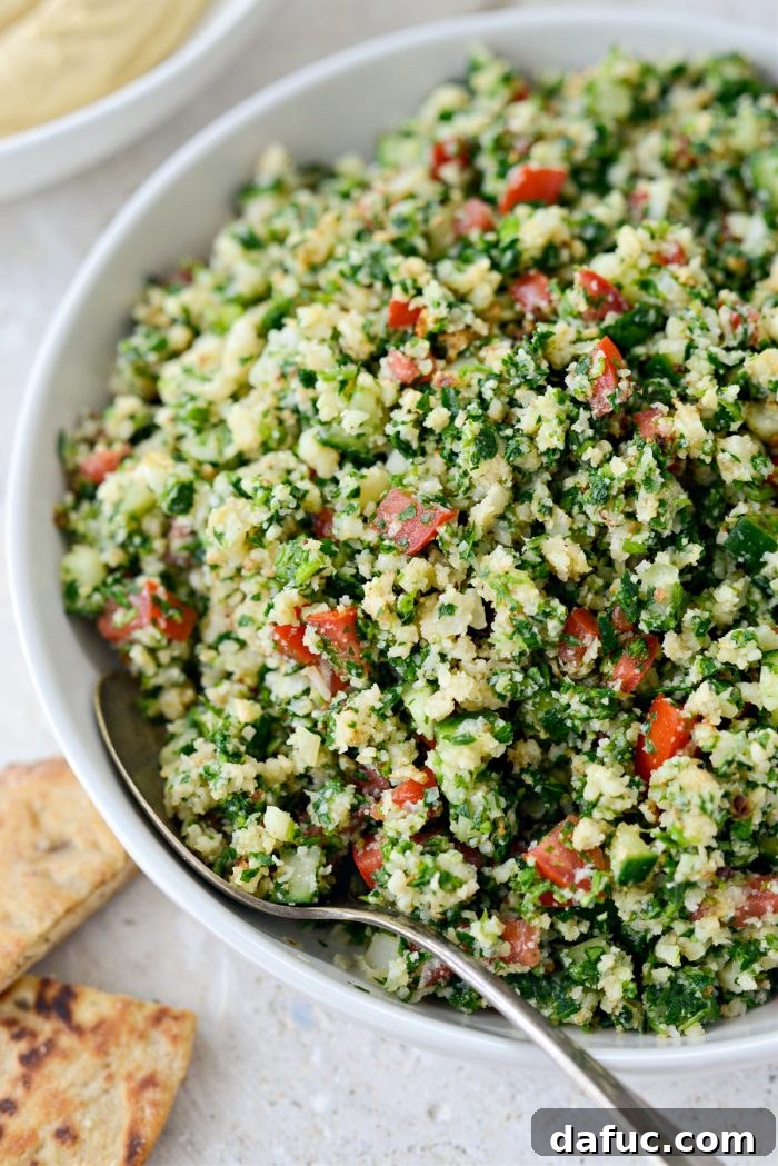 Golden Roasted Cauliflower Tabbouleh 16 Beautifully presented Roasted Cauliflower Tabbouleh