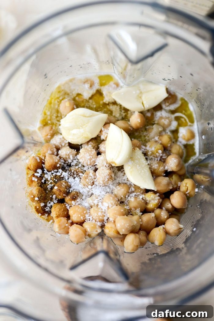 Velvet Smooth Blender Hummus 12 Seasoning hummus with kosher salt
