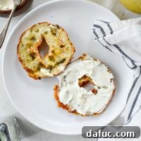 Air Fryer Jalapeno Cheddar Bagels
