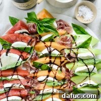 Melon Caprese Platter